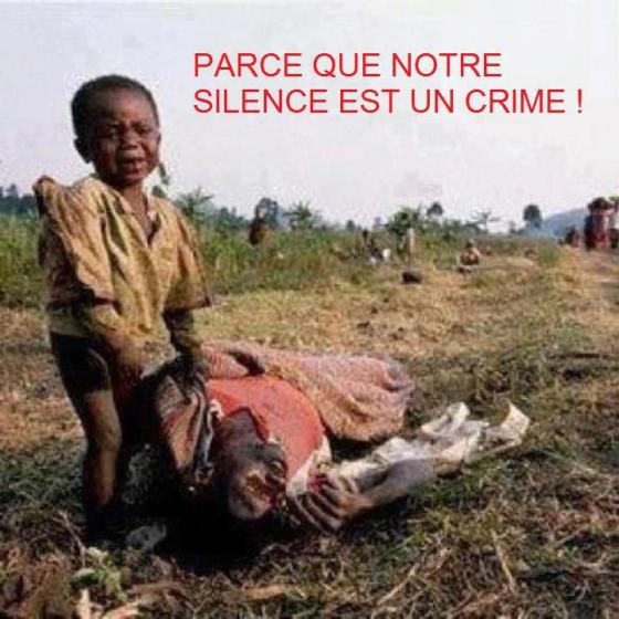 Parce que le silence est un crime……. Silence
